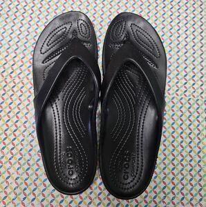 CROCS Black Comfort Sandals